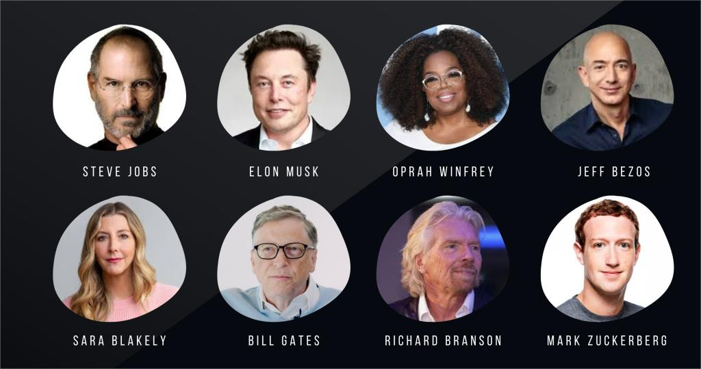 Famous Entrepreneurs: Visionaries Who Changed the World Famous Entrepreneurs: Visionaries Who Changed the World