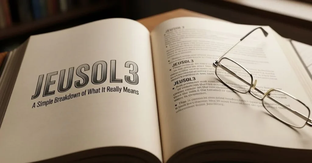 Jeusol3: The Complete Practical Guide for 2025