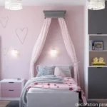 Decoration Pink Chinchilla Pattern TW2GTE for Dreamy Interiors